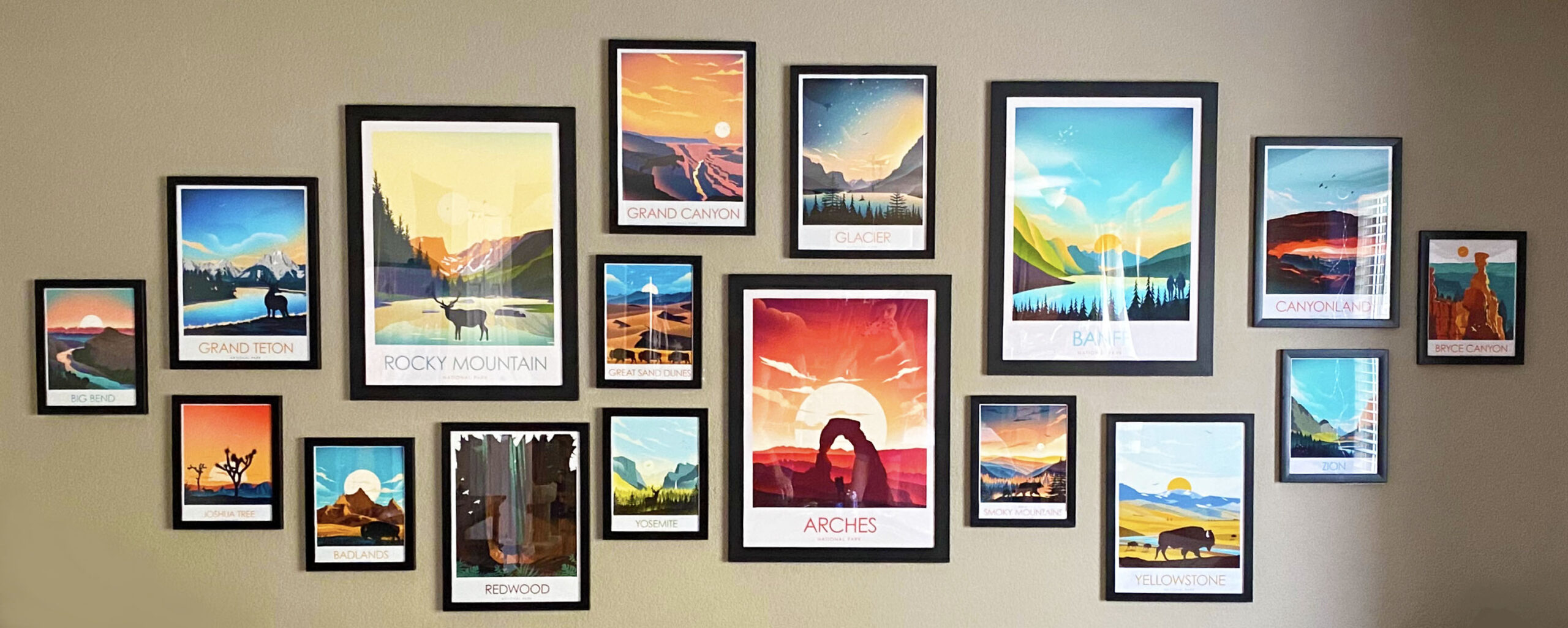 How To Make Your Own Themed Wall Art Collage - The Bonus Space