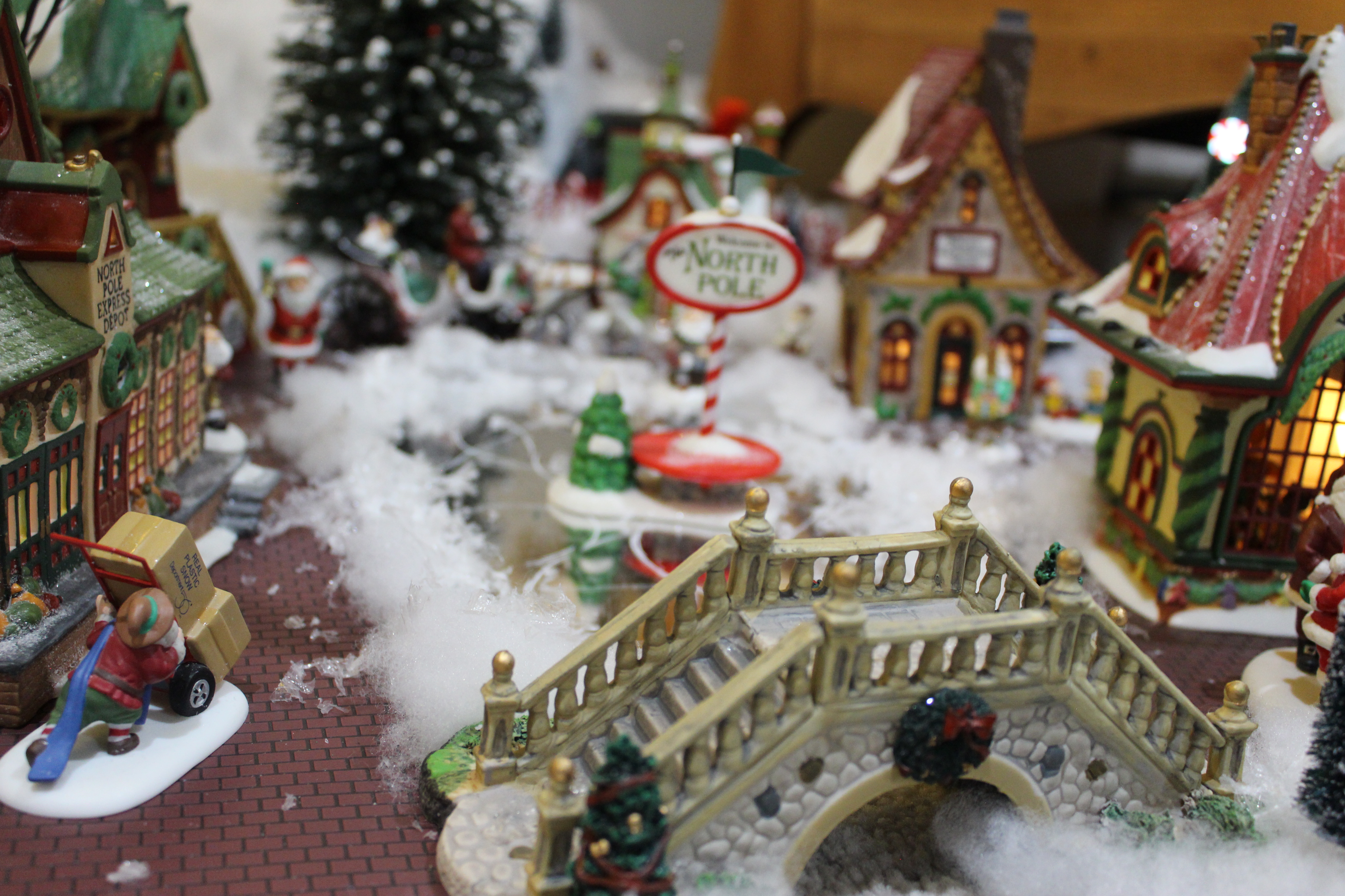 How to Create Your Own Festive Christmas Village - The Bonus Space