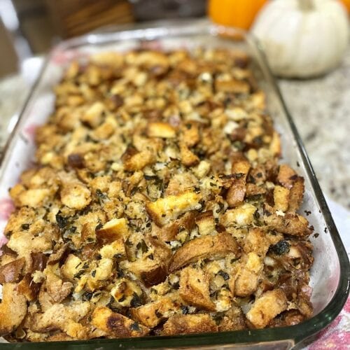 Easy Classic Bread Stuffing • Now Cook This!